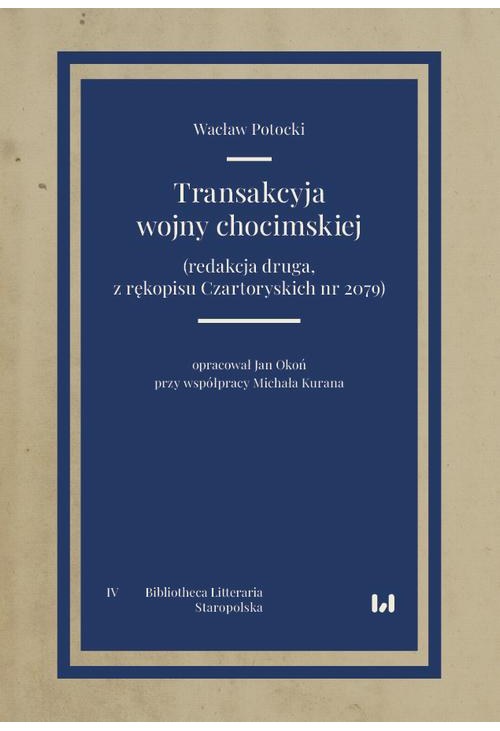 Transakcyja wojny chocimskiej