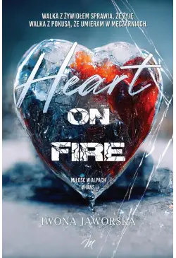 Heart on fire.