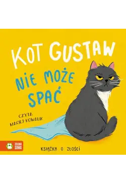 Kot Gustaw nie może spać....