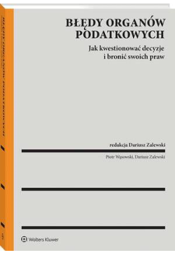 Błędy organów podatkowych a...