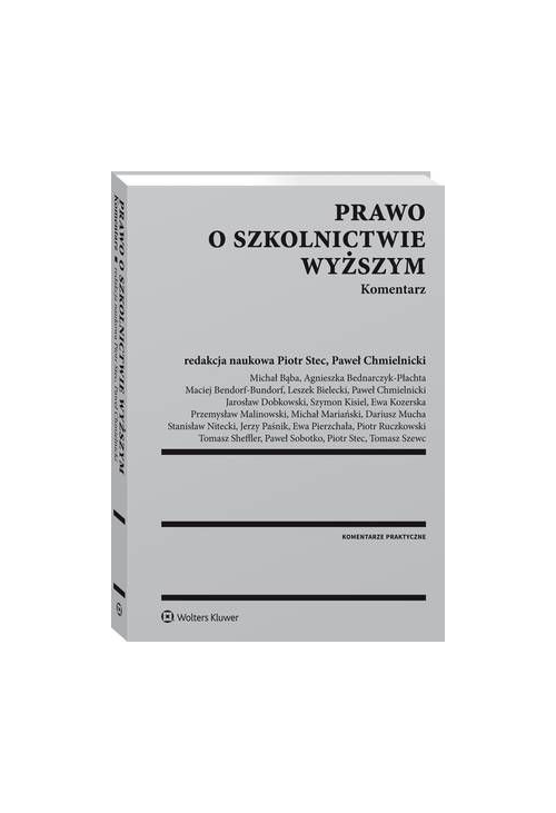 Prawo o szkolnictwie wyższym. Komentarz