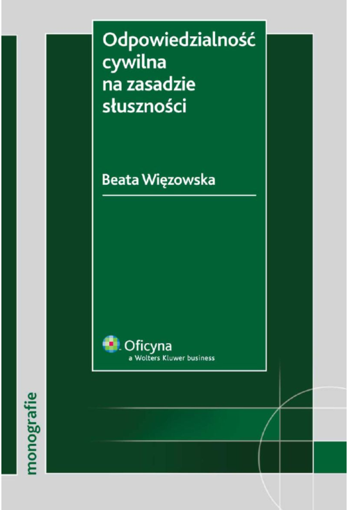 Odpowiedzialność cywilna na zasadzie słuszności