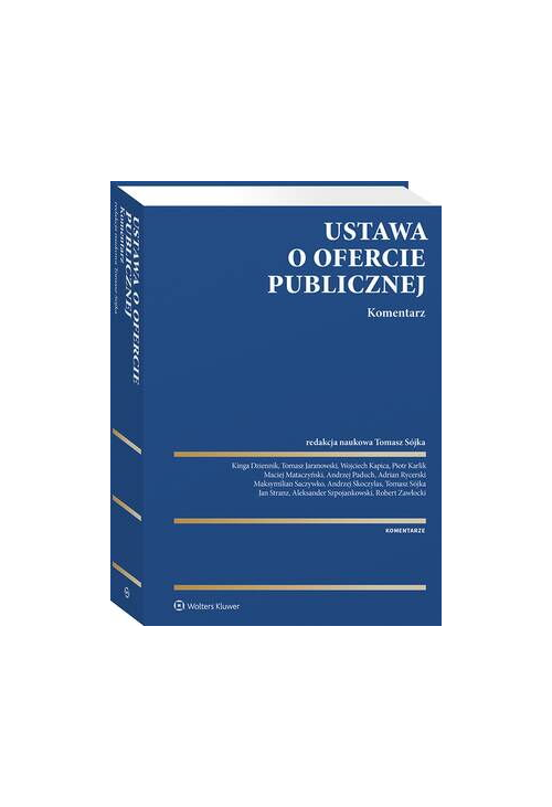 Ustawa o ofercie publicznej. Komentarz