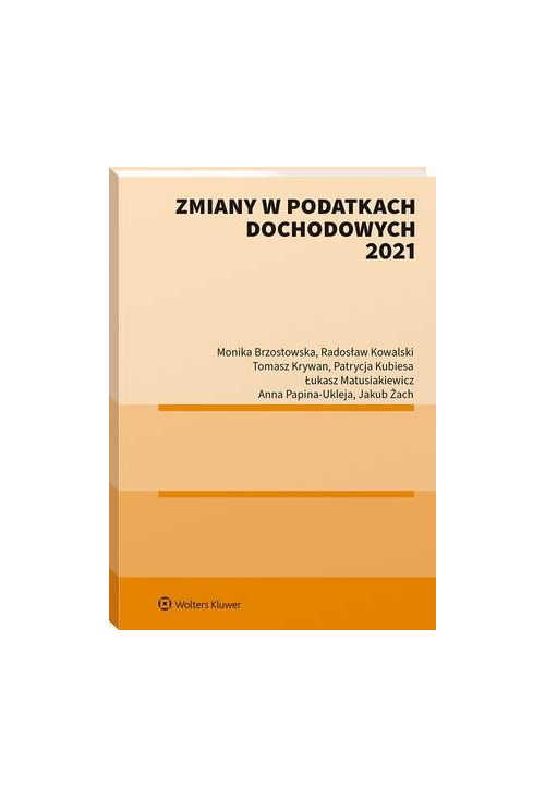 Zmiany w podatkach dochodowych 2021