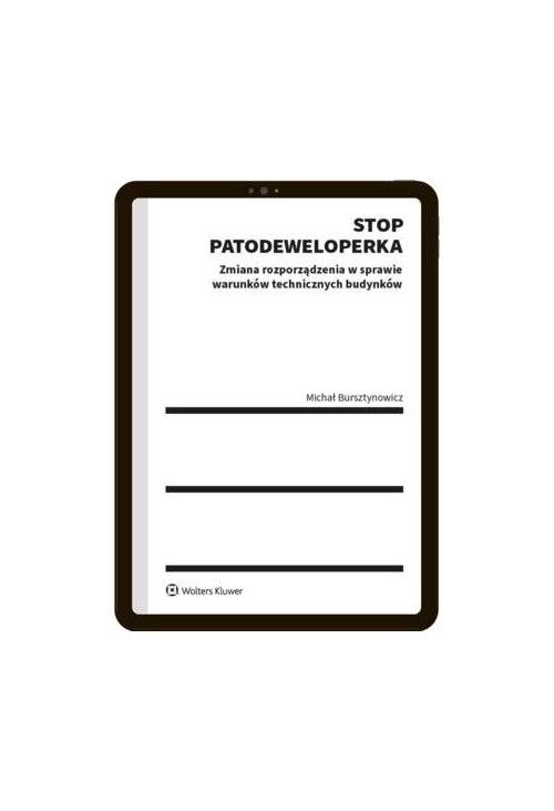 Stop Patodeweloperka - zmiana rozporządzenia w sprawie warunków technicznych budynków