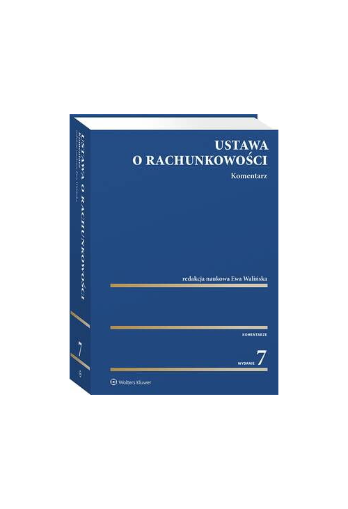 Ustawa o rachunkowości. Komentarz
