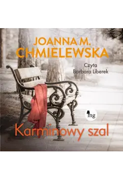 Karminowy szal