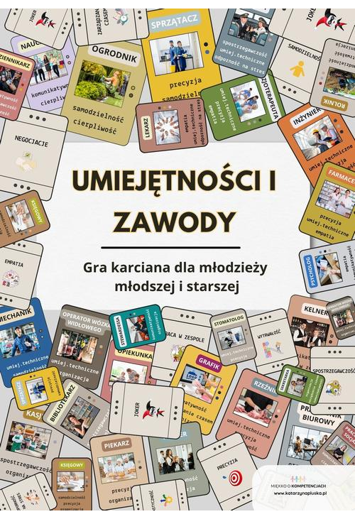 „Umiejętności i Zawody. Gra karciana dla młodzieży młodszej i starszej” do druku