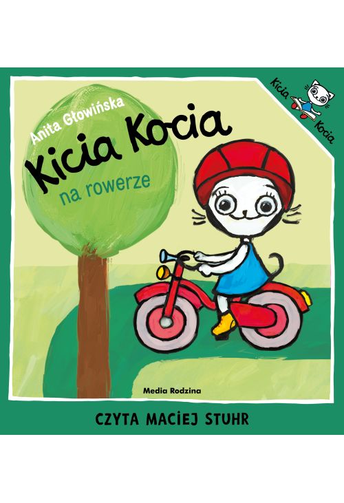 Kicia Kocia na rowerze