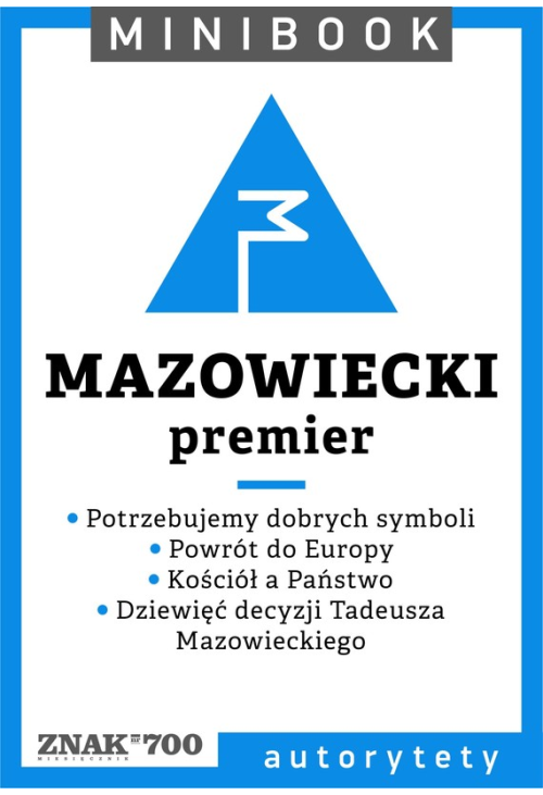 Mazowiecki [premier]. Minibook