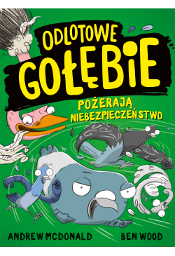Odlotowe gołębie pożerają...