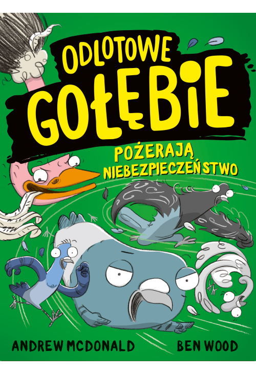 Odlotowe gołębie pożerają niebezpieczeństwo
