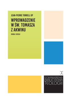 Wprowadzenie w św. Tomasza...