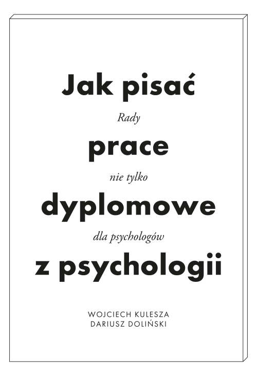 Jak pisać prace dyplomowe z psychologii