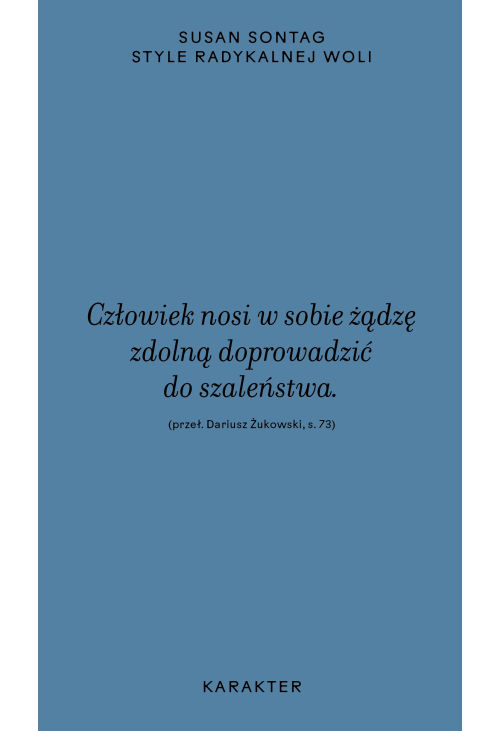 Style radykalnej woli