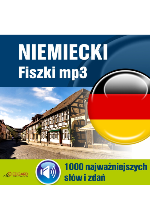 Niemiecki Fiszki mp3 1000 najważniejszych słów i zdań