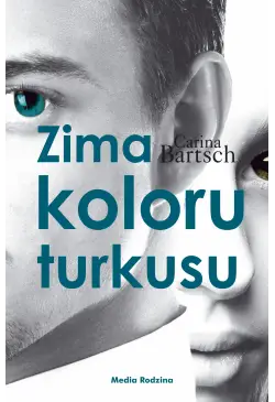 Zima koloru turkusu