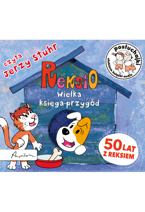 Posłuchajki. Reksio. Wielka księga przygód