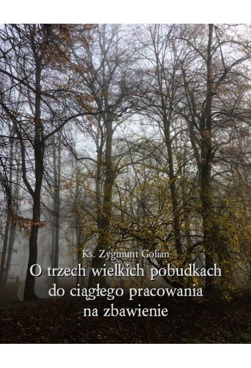 O trzech wielkich pobudkach do ciągłego pracowania na zbawienie