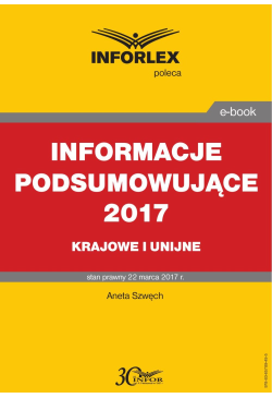 INFORMACJE PODSUMOWUJĄCE...