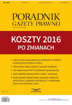 Koszty 2016 po zmianach