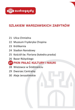Pałac Kultury i Nauki....
