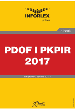 PDOF I PKPIR 2017