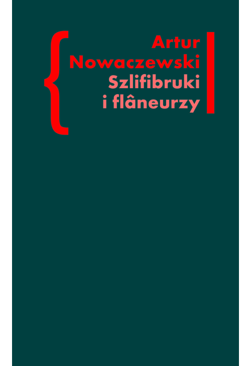 Szlifibruki i flâneurzy. Figura ulicy w literaturze polskiej po 1918 roku