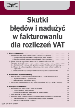 Skutki błędów i nadużyć w...