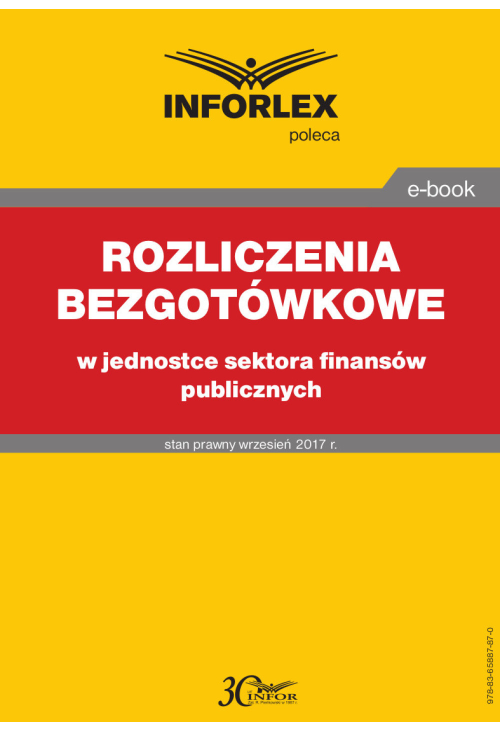 Rozliczenia bezgotówkowe w jednostce sektora finansów publicznych