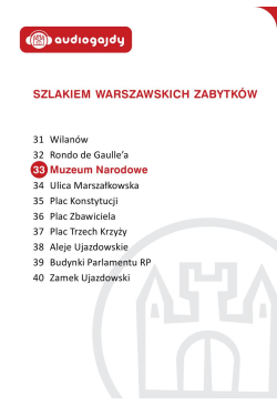 Muzeum Narodowe. Szlakiem...