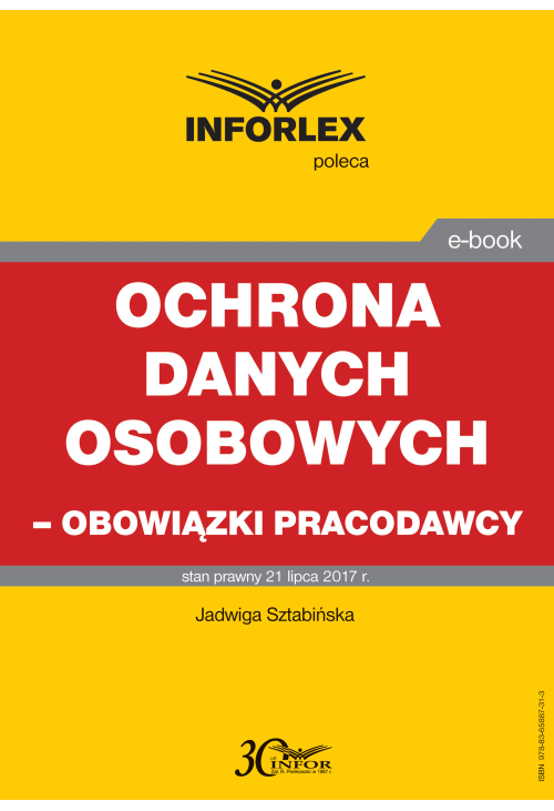 Ochrona danych osobowych - obowiązki pracodawcy