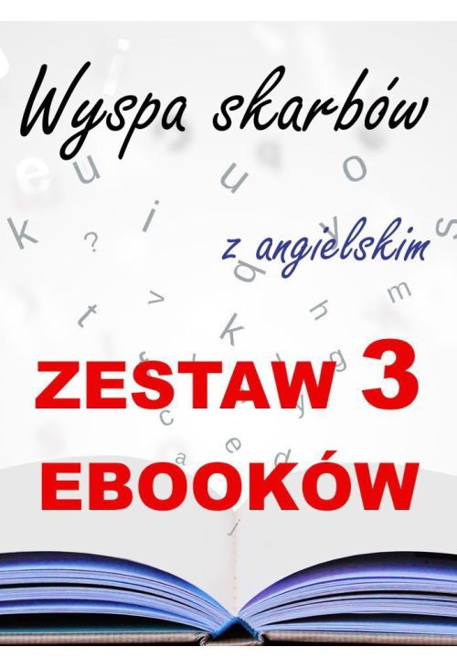 3 ebooki: Wyspa skarbów z angielskim. Literacki kurs językowy