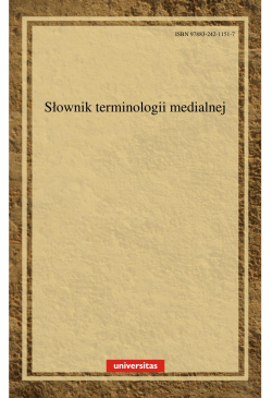 Słownik terminologii medialnej