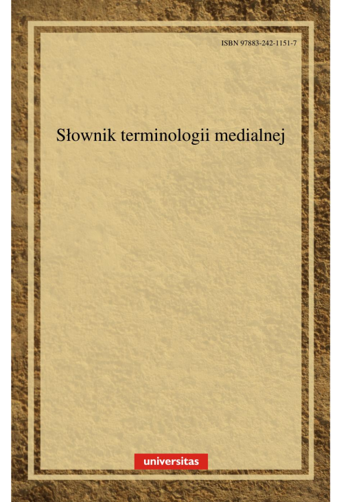 Słownik terminologii medialnej