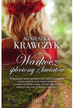 Warkocz spleciony z kwiatów