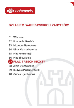 Plac Trzech Krzyży....