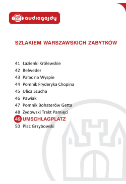 Umschlagplatz. Szlakiem...