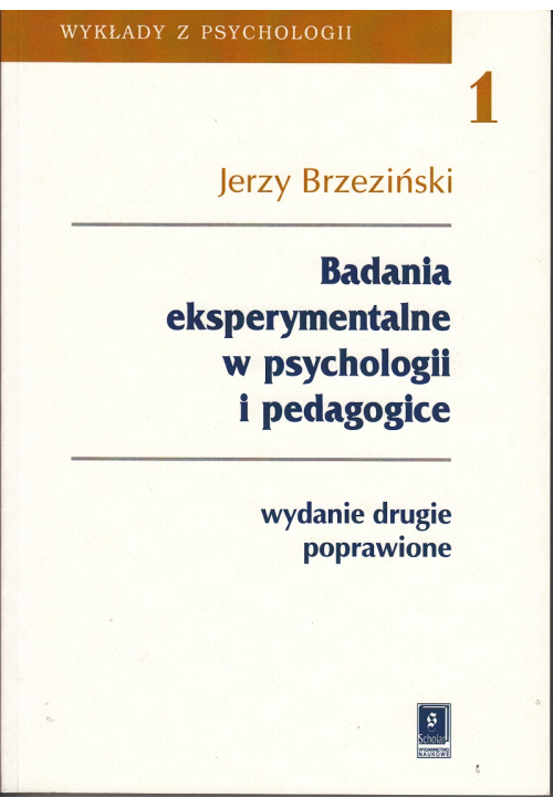 Badania eksperymentalne w psychologii i pedagogice