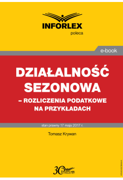 Działalność sezonowa -...