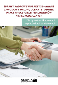 Sprawy kadrowe w praktyce