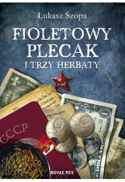 Fioletowy plecak i trzy...