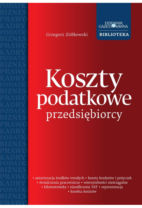 Koszty podatkowe przedsiębiorcy