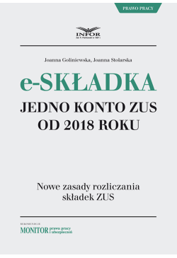 E-składka. Jedno konto ZUS...