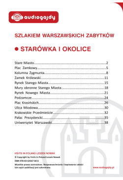 Starówka i okolice....