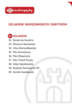 Wilanów. Szlakiem...