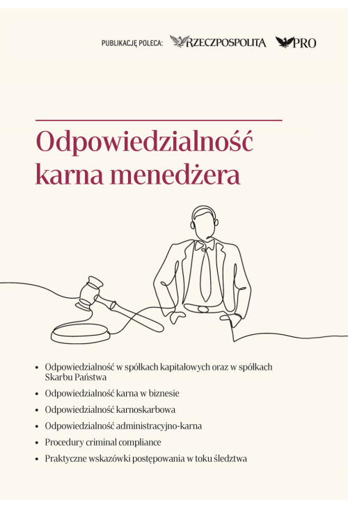 Odpowiedzialność karna menedżera