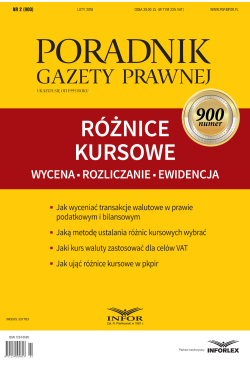 Różnice kursowe - wycena,...