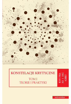 Konstelacje krytyczne. Tom...