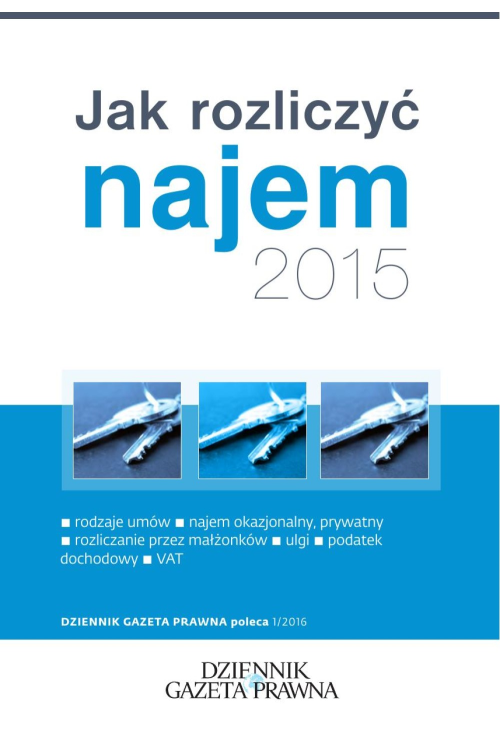 Jak rozliczyć najem 2015